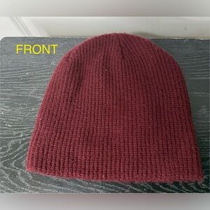 Burgundy Beanie